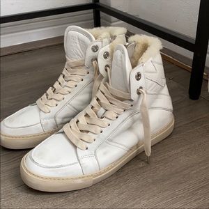 Zadig&Voltaire high flash sneakers. Retail $478